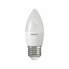 фото Лампа светодиодная LED 10w 4000К, E27, 900Лм, матовая свеча IONICH (1552)