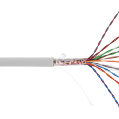 фото Кабель U/UTP 10 пар Кат.5 одножильный медный внутренний PVC серый 305м (EC-UU010-5-PVC-GY-3)