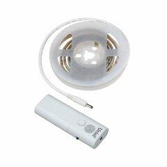 фото ULS-R22-1,5W/4000K/1,0M/2AA SENSOR Smart Light Комплект светодиодной ленты на самоклеящейся основе, 1м, IP65. Белый свет(4000К). Батарейки 2АА, не в/к. ТМ Uniel. (UL-00006561)