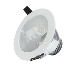 фото Светильник светодиодный ДВО-5Вт Largo LED 323Лм 6000К IP20 с ПРА круглый белый (60000)