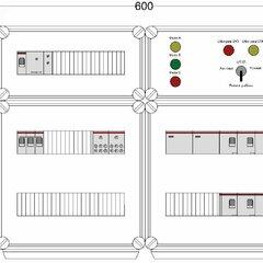 фото Щит управления электрообогревом DEVIbox HS 6x2700 D330 (в комплекте с терморегулятором и датчиком температуры) (DBS126)