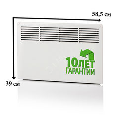 фото Конвектор 500W электронный термостат IP21 вилка 389мм (EPHBE05PR)