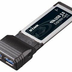 фото Адаптер для шины ExpressCard 2-портовый USB 3.0 (DUB-1320/A1A)