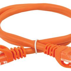 фото Патч-корд ITK категория 5е UTP 2 метр PVC оранжевый (PC07-C5EU-2M)