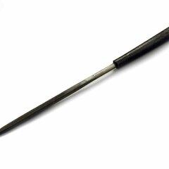 фото Надфиль трехгранный 140 мм №2 с ручкой (129713)
