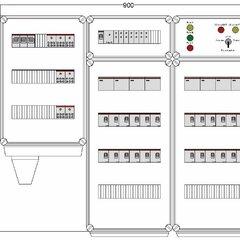 фото Щит управления электрообогревом DEVIbox HS 24x2700 D330 (в комплекте с терморегулятором и датчиком температуры) (DBS132)