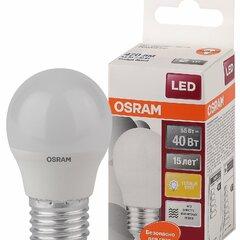 фото Лампа светодиодная LED 5.4Вт Е27 LS CLP40 теплый, матовая шар Osram (971646)