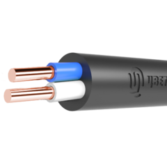 фото Кабель силовой ПвВГ 2х10ок(N)-0,66 ТРТС
