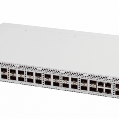 фото Коммутатор агрегации управляемый L3 20 портов SFP 1000 Мб/с, 4хSFP+, без БП (MES3324F)