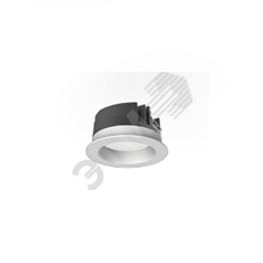 фото Светильник светодиодный DL-PRO круглый встраиваемый 103*58мм 10W 3000K IP65 диаметр монтажного отверстия 90мм (V1-R0-00555-10000-6501030)