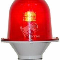 фото Заградительный огонь ЗОМ-48LED >32Cd тип Б 30-265VAC/DC IP65 (ЗОМ-48LED-АВ)