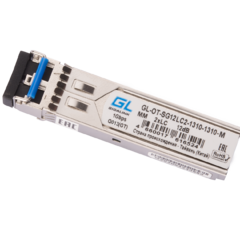 фото Модуль GIGALINK SFP, 1Гбит/c, два волокна MM,2xLC,1310 нм, 12 дБ (до 2 км) (GL-12GT2) (GL-OT-SG12LC2-1310-1310-M)