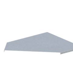 фото Крышка лотка углового горизонтального ЛМсК-135Г 500-1,0ц УТ2,5 (Н0122440127)