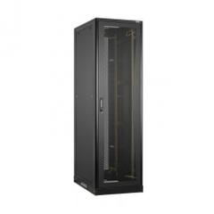 фото Шкаф напольный 19' 42U, перфорированные двери,    цельнометаллические стенки, Ш600хВ2060хГ1000мм, в разобранном виде, черный (TFA-426010-PMPM-BK)