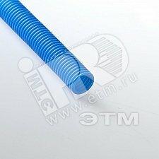 фото Труба гофрированная 20мм ПНД синяя для металлопластиковых труб (22000С)