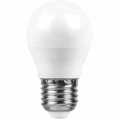 фото Лампа светодиодная LED 13вт Е27 белый матовый шар (SBG4513)