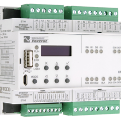 фото Центральный контроллер CP-2080 CP-2080, CPU/1core, 2xETH100/10, 128kB databox, LCD-7mm, CH1-4, 4x D I(GO), 6x RO, 2x DO, 1xCIB (TXN 120 80.11NSNN)