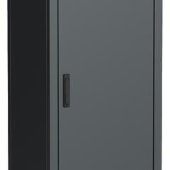 фото Шкаф сетевой 19дюйм ITK LINEA N 38U 600х600 мм металлическая передняя дверь черный (LN05-38U66-M)