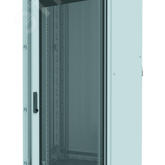 фото Шкаф напольный 24U 800х1000мм передняя дверь стекло/задняя глухая дверь крыша укомплектована вводом и заглушками (R5IT2481GS)