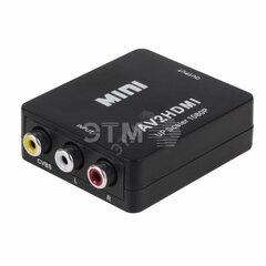 фото Конвертер 3 RCA на HDMI, пластик, черный (etm17-6939)