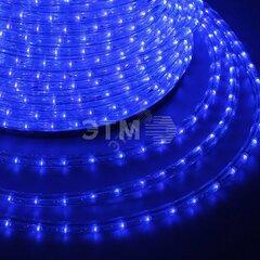 фото Дюралайт домашний LED, постоянное свечение (2W) - синий Эконом 24 LED/м , бухта 100м (121-123-4)