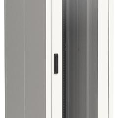 фото "Шкаф напольный сетевой 19"" LINEA N 38U 800х1000мм стеклянная передняя дверь, задняя перфорированная серый" (LN35-38U81-GP)