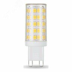 фото Лампа светодиодная LED 5.5 Вт550 Лм 4100К AC185-265V белая G9 капсула керамика диммируемая Black Gauss (107309255-D)