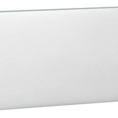 фото Щит встраиваемый пластиковый 1х18, белая дверь с клеммником заземления нейтрали (401766)