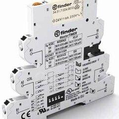 фото Модуль интерфейсный электромеханическое реле таймер MasterTimer (мультифункциональный AIDIGISWBECEDEEE) 1CO 6A контакты AgNi 24В АС/DC IP20 безвинтовые клеммы 'Push-in' (39.91.0.024.0060)