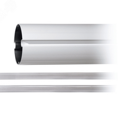 фото Стрела алюминиевая диаметром 100 и длиной 6000 мм, с пазом под дюралайт (G06000)