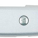 фото Нож для напольных покрытий серый, металлический корпус, кассета 4 лезвия (10342)