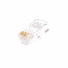 фото Коннектор RJ45/8P8C Кат.5e универсальный под 0 40-0 45мм неэкран. 100шт (UEC-UP8P8C-UD-003-TR-100)