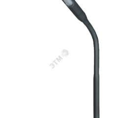 фото Светильник настольный светодиодный NDF-C004-7W-4K-BL-LED на прищепке гибкий черный (71573 NDF-C004)