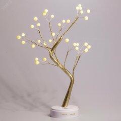 фото Декоративный светильник Жемчужное дерево h 45 см, теплый свет, 36 LED, 3*АА, IP20 ЕGNID - 36W ЭРА (Б0051949)