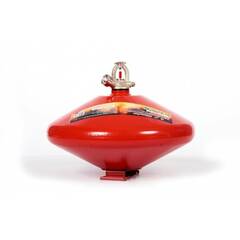 фото Модуль порошкового пожаротушения МПП-5 с          термочувствительной колбой температура            срабатывания = 68С, красный (МПП(р)-5-И-ГЭ УХЛ3,1)