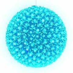 фото Фигура светодиодная Шар с цветами сакуры с контроллером 300 светодиодов диаметр 27 см цвет свечения-голубой IP20 ULD-H2727-300/DTA LIGHT BLUE IP20 SAKURA BALL (09576)