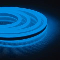 фото Лента светодиодная LEDх120/м 1м 9.6w/m 220в IP67 синий неоновая (LS720)