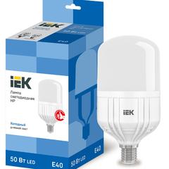 фото Лампа светодиодная LED 50вт Е40 дневной (LLE-HP-50-230-65-E40)