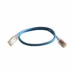 фото Патч-корд HD RJ 45 категория 6 F/UTP LSZH экранированный 0,5 м голубой (051540)