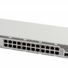 фото Коммутатор управляемый L3 24 порта 10/100/1000 Мб/с, 4хSFP, SFP+, 220В AC (MES2324_AC)