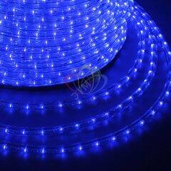 фото Дюралайт профессиональный светодиодный постоянное свечение (2.4W)  cин ий 220В d13мм (бухта 100м) (121-123)