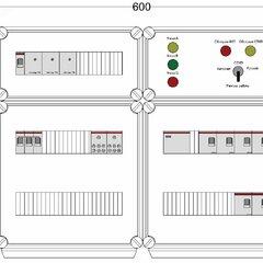 фото Щит управления электрообогревом DEVIBOX HR 6x4400 3хD330 (в комплекте с терморегулятором и датчиком температуры) (DBR168)