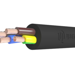 фото Кабель силовой КГ хл 3х6+1х4-660 ТРТС