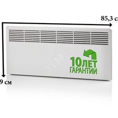 фото Конвектор 1000W с механическим термостатом IP21 389мм (EPHBM10PR)