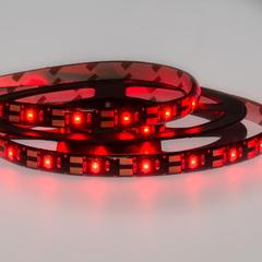 фото LED лента с USB коннектором 5 В, 8 мм, IP65, SMD 2835, 60 LED/m, цвет свечения красный (etm141-381)