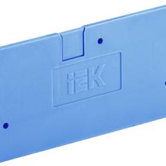 фото Заглушка для КПИ 2в-6 синяя IEK (YZN11D-ZGL-006-K07)