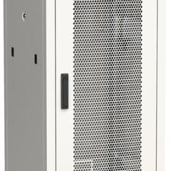 фото Шкаф сетевой 19дюйм ITK LINEA N 18U 600х800 мм перфорированная передняя дверь серый (LN35-18U68-P)