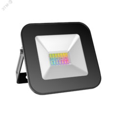 фото Прожектор светодиодный умный LED ДО-10 Вт 700 Лм RGBW управление голосом/смартфоном по Wi-Fi Smart Home Gauss (3550132)