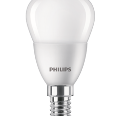 фото Лампа светодиодная LED Шар 5 Вт 470 Лм 6500 К E14 К 220-240 В IP20 Ra 80-89 (класс 1В) ESS PHILIPS (929002970407)