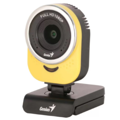 фото Веб-камера QCam 6000 1920x1080, микрофон,         360град, USB 2.0, желтый (32200002409)